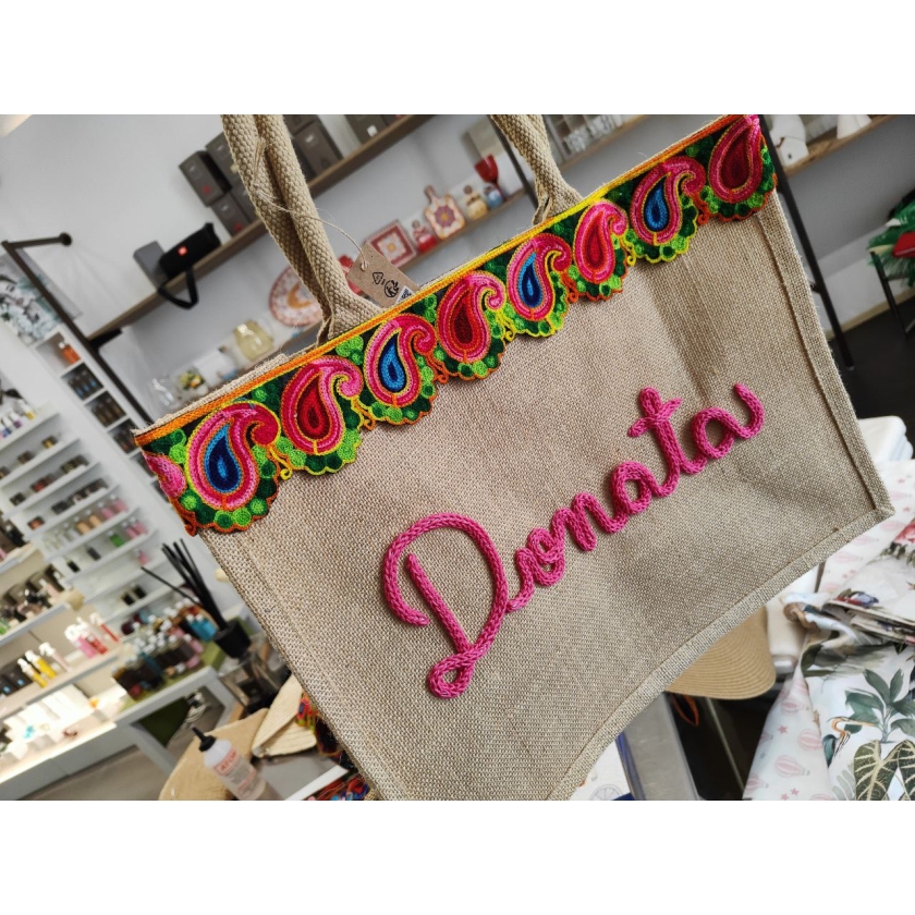 Borsa in Paglietta Personalizzata