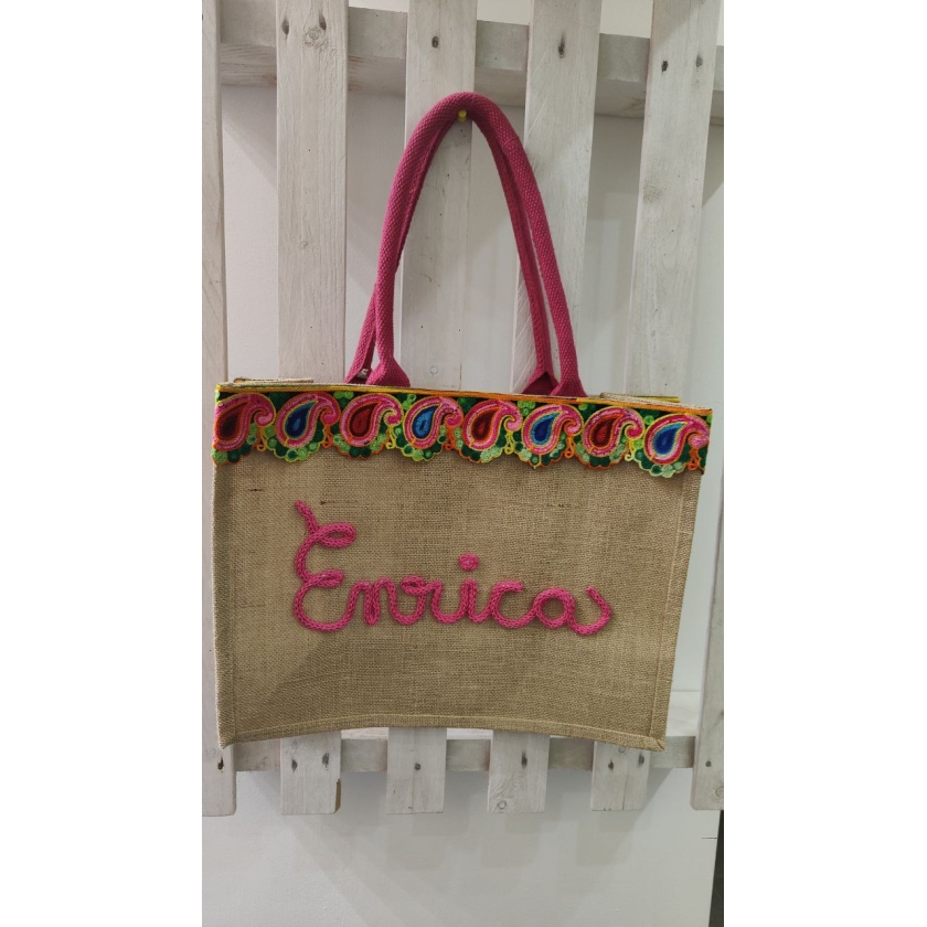 Borsa in Paglietta Personalizzata - immagine 3