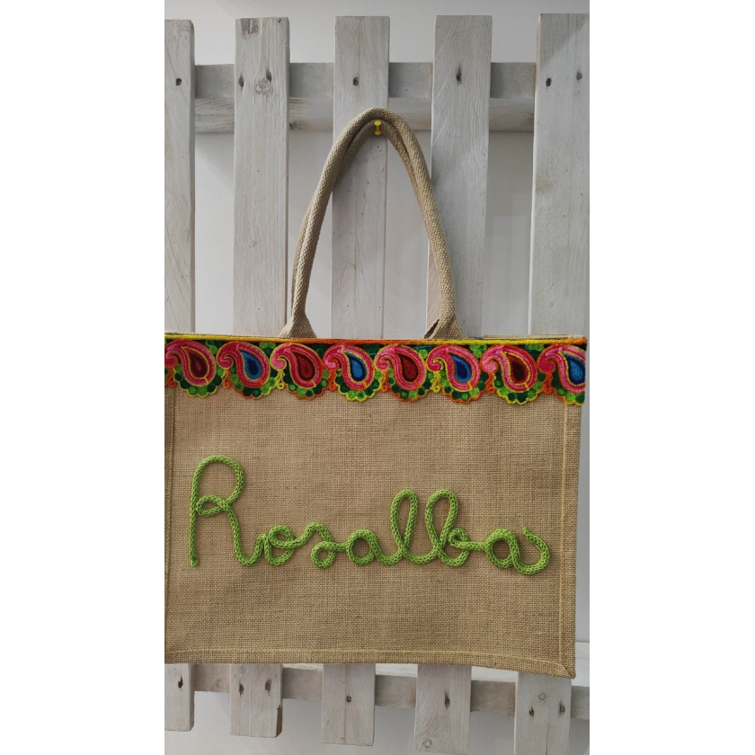Borsa in Paglietta Personalizzata - immagine 4